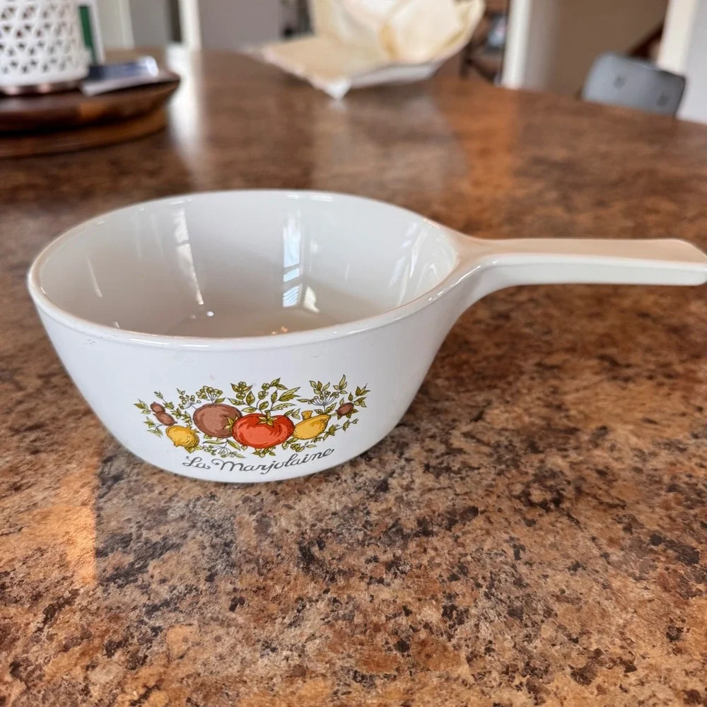 Corning Ware La Marjolaine Saucepan P-82-B Vintage Spice O' Life‎ 1.5 Pint
